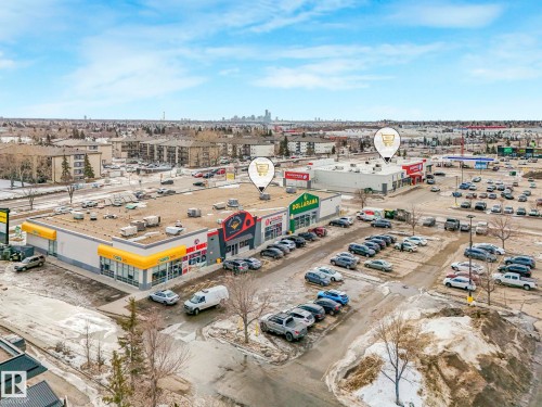 Aerial view of a commercial area - 13271 47 Street, Edmonton, AB - Outdoor With View