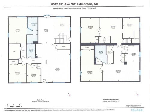 View of floor plan / room layout - 8512 131 Avenue, Edmonton, AB - Other