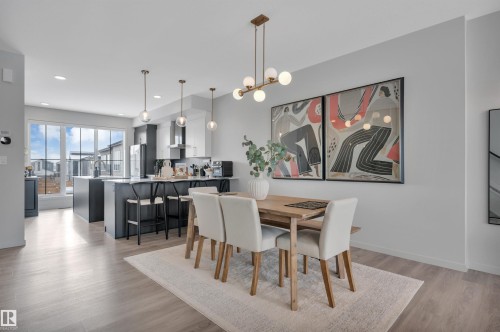 3306 Kulay Way, Edmonton, AB - Indoor Photo Showing Dining Room