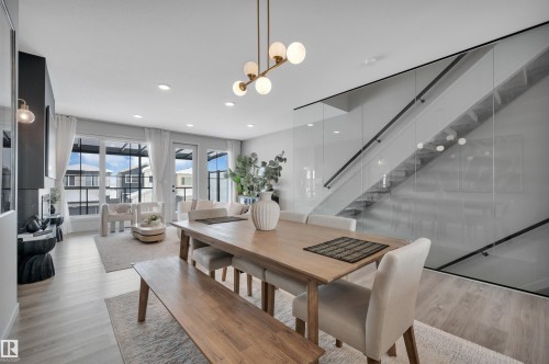 3306 Kulay Way, Edmonton, AB - Indoor Photo Showing Dining Room