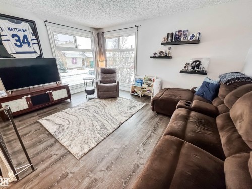 3521 41B Avenue, Edmonton, AB - Indoor Photo Showing Living Room