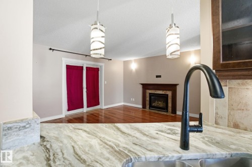 61 Suntree Promenade, Leduc, AB - Indoor With Fireplace