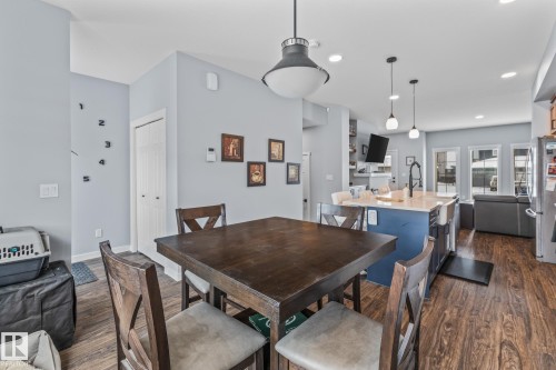 597 Meadowview Drive, Fort Saskatchewan, AB - Indoor Photo Showing Dining Room