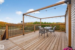 Deck with outdoor dining area - 