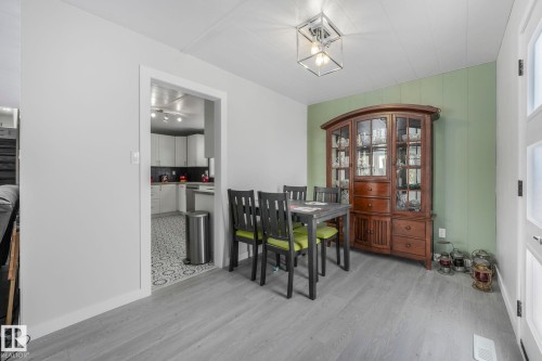 5204 47 Street, Redwater, AB - Indoor Photo Showing Dining Room