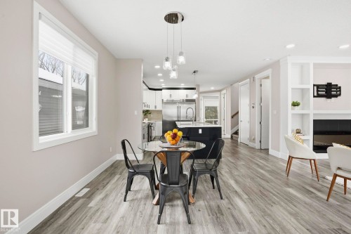 10633 64 Avenue, Edmonton, AB - Indoor Photo Showing Dining Room