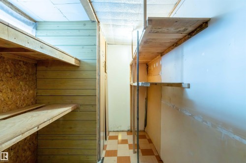 View of storage room - 9305 151 Street, Edmonton, AB - Indoor Photo Showing Other Room