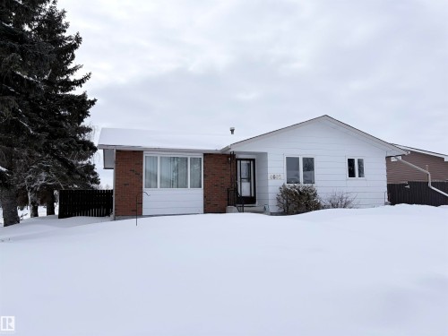 Single story home featuring brick siding - 4602 42 Avenue, Bonnyville Town, AB - Outdoor