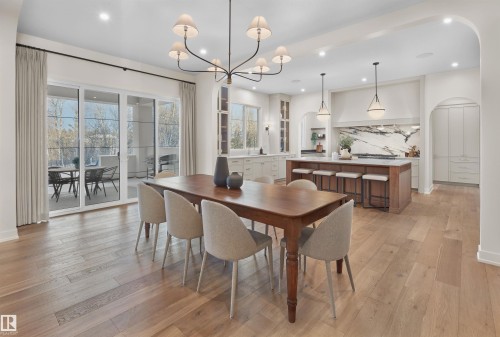 4183 Cameron Heights Point(E), Edmonton, AB - Indoor Photo Showing Dining Room