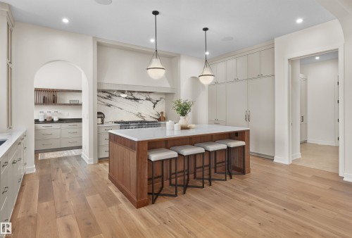 4183 Cameron Heights Point(E), Edmonton, AB - Indoor Photo Showing Kitchen With Upgraded Kitchen