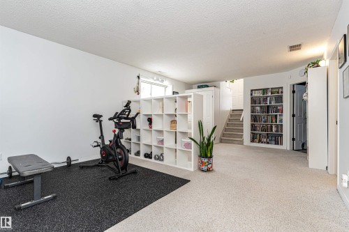 58 Durocher Street, St. Albert, AB - Indoor Photo Showing Gym Room