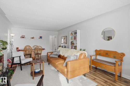 10840 74 Avenue, Edmonton, AB - Indoor Photo Showing Living Room