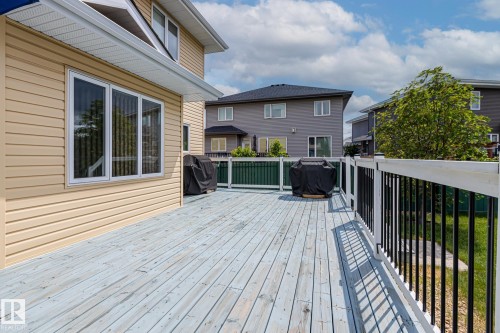 9520 206 Street, Edmonton, AB - Outdoor With Deck Patio Veranda With Exterior