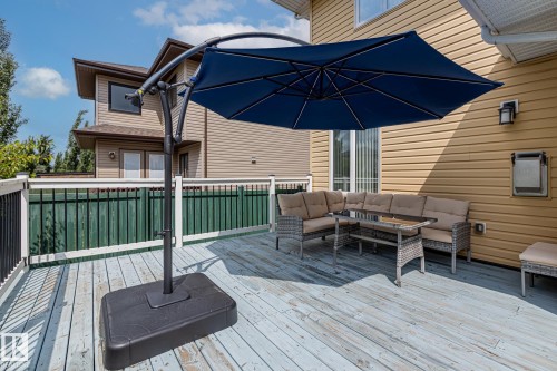 9520 206 Street, Edmonton, AB - Outdoor With Deck Patio Veranda With Exterior
