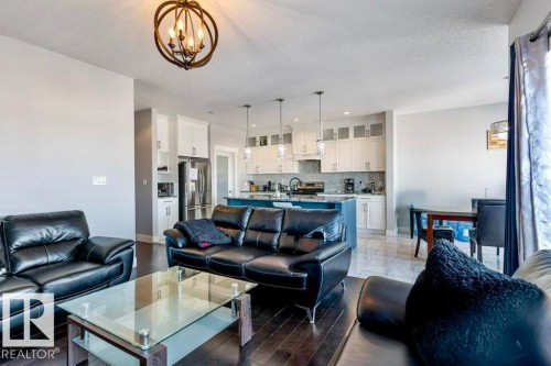 4452 6 Street, Edmonton, AB - Indoor Photo Showing Living Room