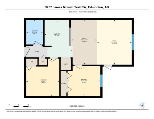 View of home floor plan - 206 3207 James Mowatt Trail, Edmonton, AB - Other
