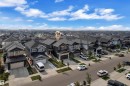Aerial perspective of suburban area - 3607 46 Avenue, Beaumont, AB  - Outdoor With View 
