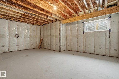 View of below grade area - 2408 208 Street, Edmonton, AB - Indoor Photo Showing Basement