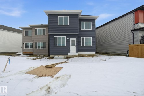 Snow covered property - 2408 208 Street, Edmonton, AB - Outdoor