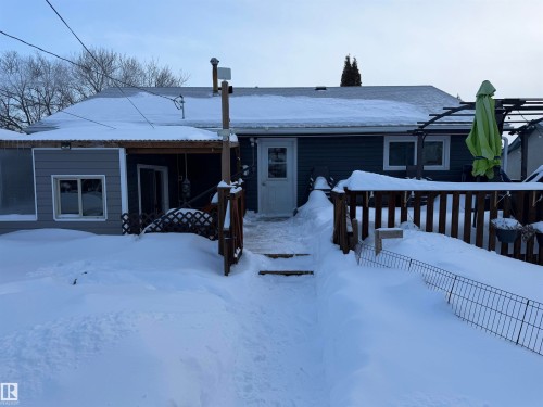 4506 53 Avenue, Barrhead, AB - Outdoor With Deck Patio Veranda