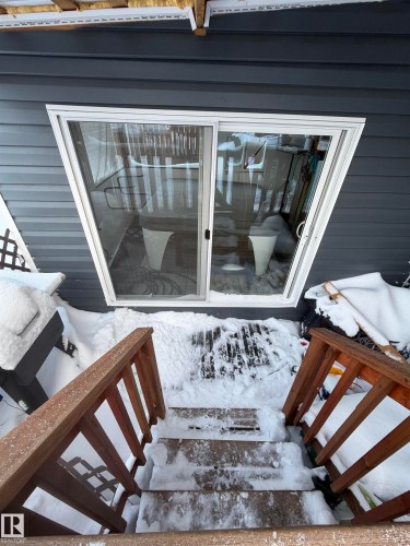 Doorway to property with a deck - 4506 53 Avenue, Barrhead, AB - Outdoor With Exterior