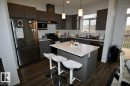 8741 Carson Way Sw, Edmonton, AB  - Indoor Photo Showing Kitchen With Upgraded Kitchen 