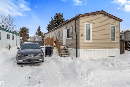 Snow covered property - 56 Westview Boulevard Boulevard, Edmonton, AB - Outdoor