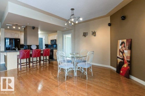 308 9020 Jasper Avenue, Edmonton, AB - Indoor Photo Showing Dining Room