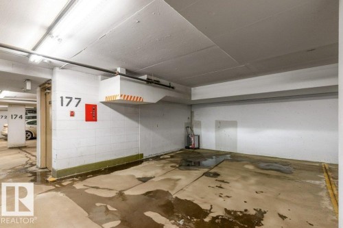 308 9020 Jasper Avenue, Edmonton, AB - Indoor Photo Showing Garage
