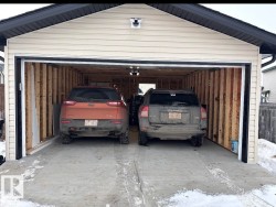 Garage with a garage door opener - 