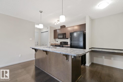 419 344 Windermere Road, Edmonton, AB - Indoor Photo Showing Kitchen With Double Sink