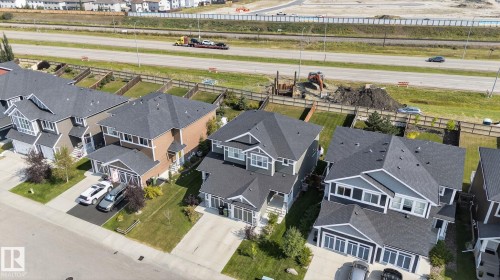 Aerial view of residential area - 211 Sturtz Bend, Leduc, AB - Outdoor With View