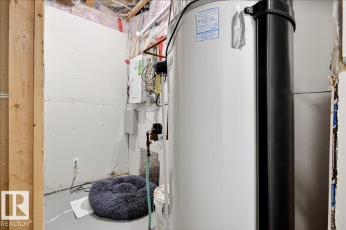 Utilities with electric panel - 12761 119 St, Edmonton, AB - Indoor Photo Showing Basement