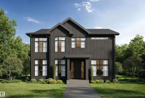View of front of house featuring a front yard - 9243 148 Street, Edmonton, AB - Outdoor With Facade