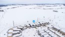 View of snowy aerial view - 15 Chambery Crescent, St. Albert, AB  - Other 
