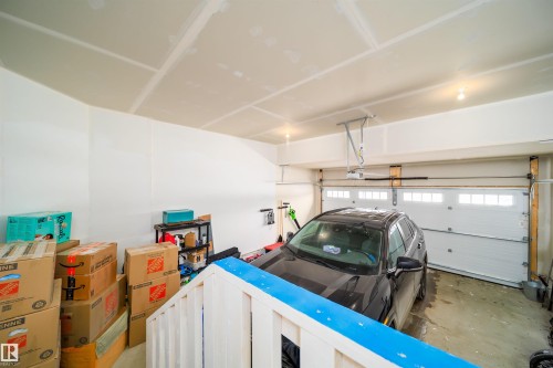 View of garage - 15 Chambery Crescent, St. Albert, AB - Indoor Photo Showing Garage