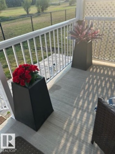 View of balcony - 22 6519 46 Street, Wetaskiwin, AB - Outdoor With Exterior
