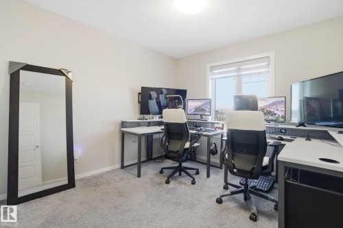 529 Crystallina Nera Drive, Edmonton, AB - Indoor Photo Showing Office