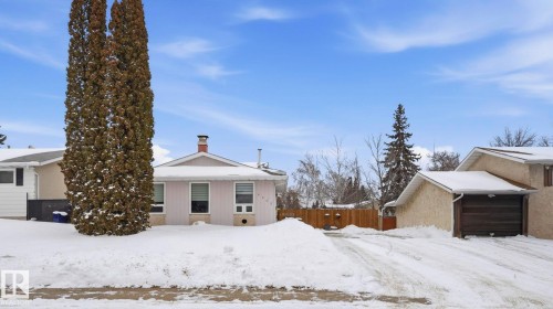 View of front of house with a chimney - 4502 50A Avenue, Beaumont, AB - Outdoor