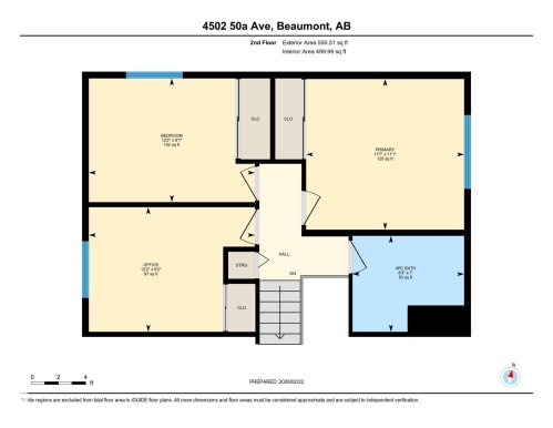 View of room layout - 4502 50A Avenue, Beaumont, AB - Other