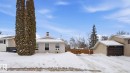 View of front of house with a chimney - 4502 50A Avenue, Beaumont, AB  - Outdoor 