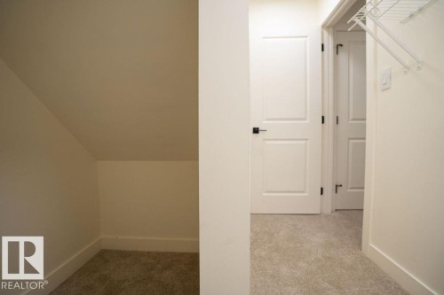 Walk in closet featuring light colored carpet - 11738 91 Street Nw, Edmonton, AB - Indoor Photo Showing Other Room
