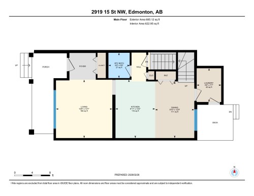 View of room layout - 2919 15 Street, Edmonton, AB - Other