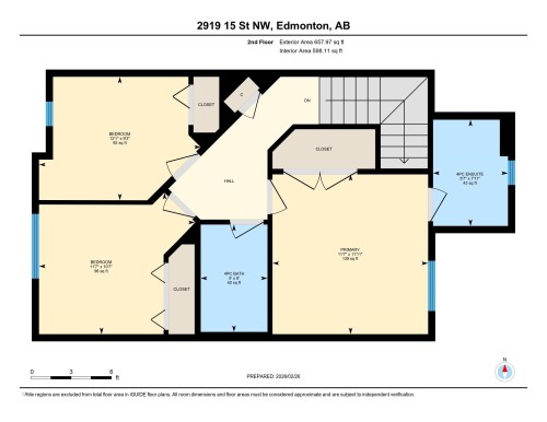 View of home floor plan - 2919 15 Street, Edmonton, AB - Other