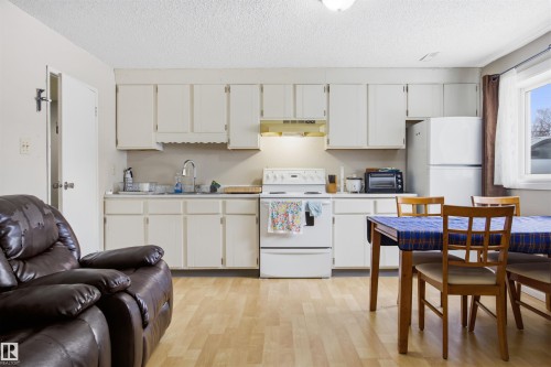 Second Living Area & Second Kitchen. - 7918 121 Avenue, Edmonton, AB - Indoor Photo Showing Kitchen