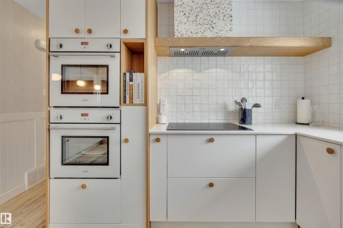 11005 155 Street, Edmonton, AB - Indoor Photo Showing Kitchen