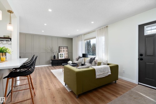 9239 Ottewell Road, Edmonton, AB - Indoor Photo Showing Living Room
