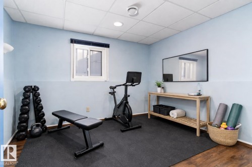 1511 104 Street, Edmonton, AB - Indoor Photo Showing Gym Room