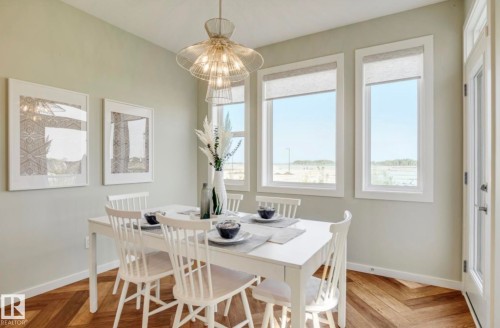 17355 3 Street, Edmonton, AB - Indoor Photo Showing Dining Room