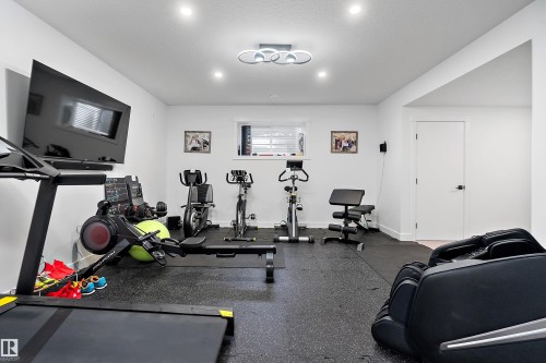 #621 55101 Ste. Anne Trail, Rural Lac Ste. Anne County, AB - Indoor Photo Showing Gym Room
